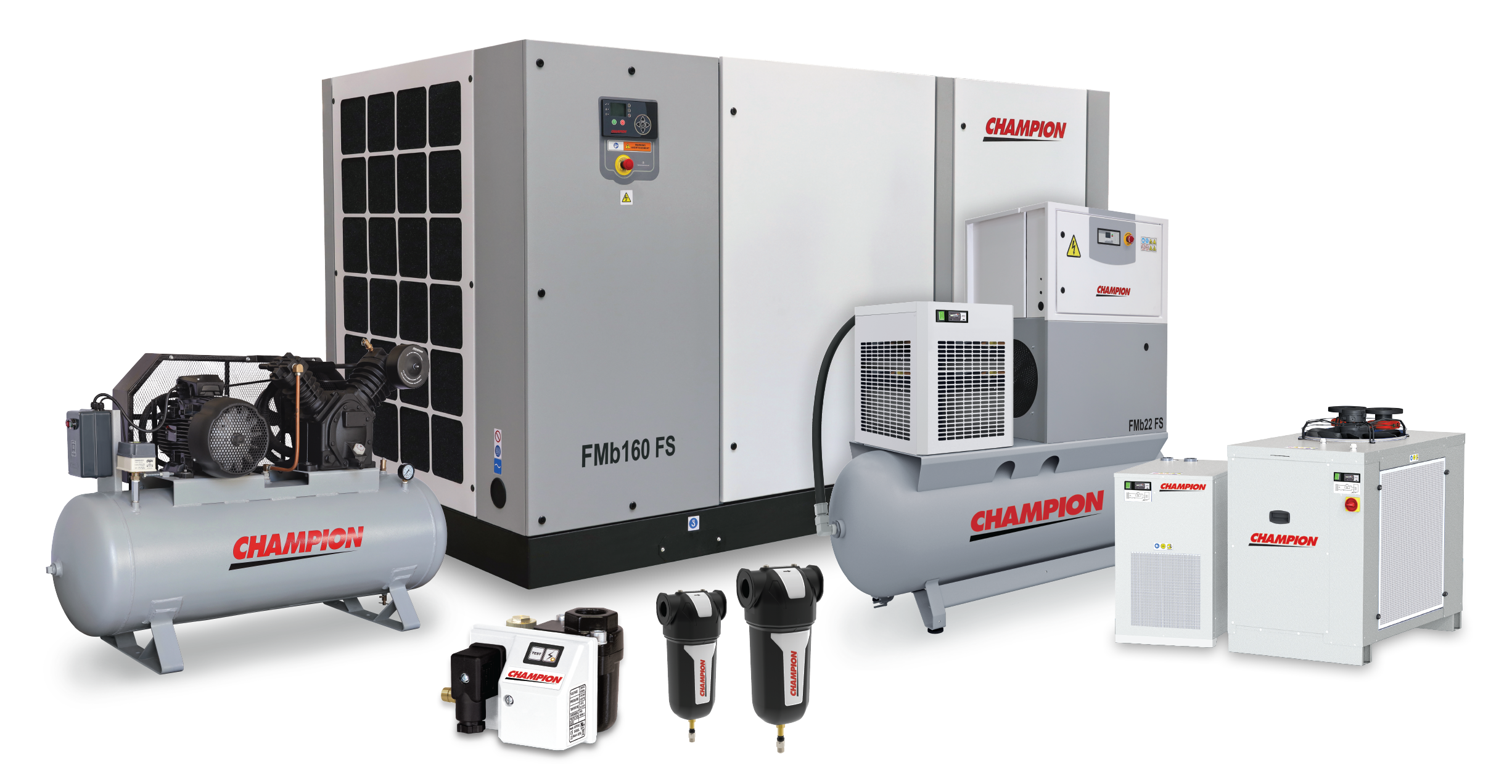 Champion compressed air technologies product range