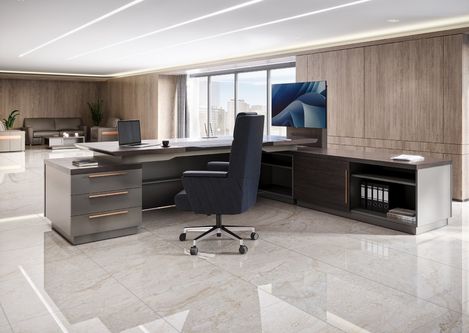 Grandeur Desking Suite