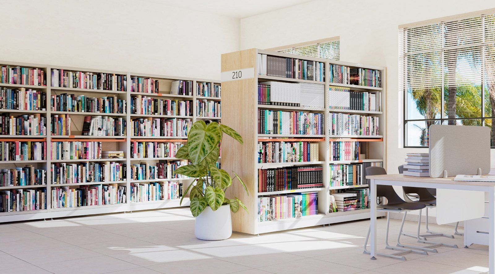 Radiance Book Rack