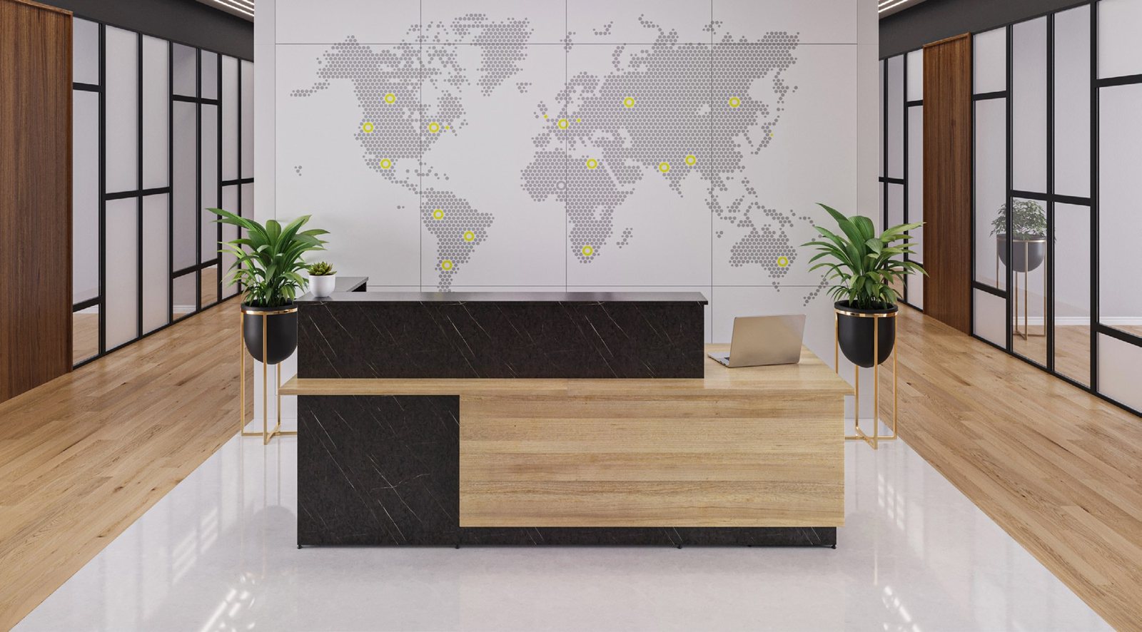Reflection Reception Desk