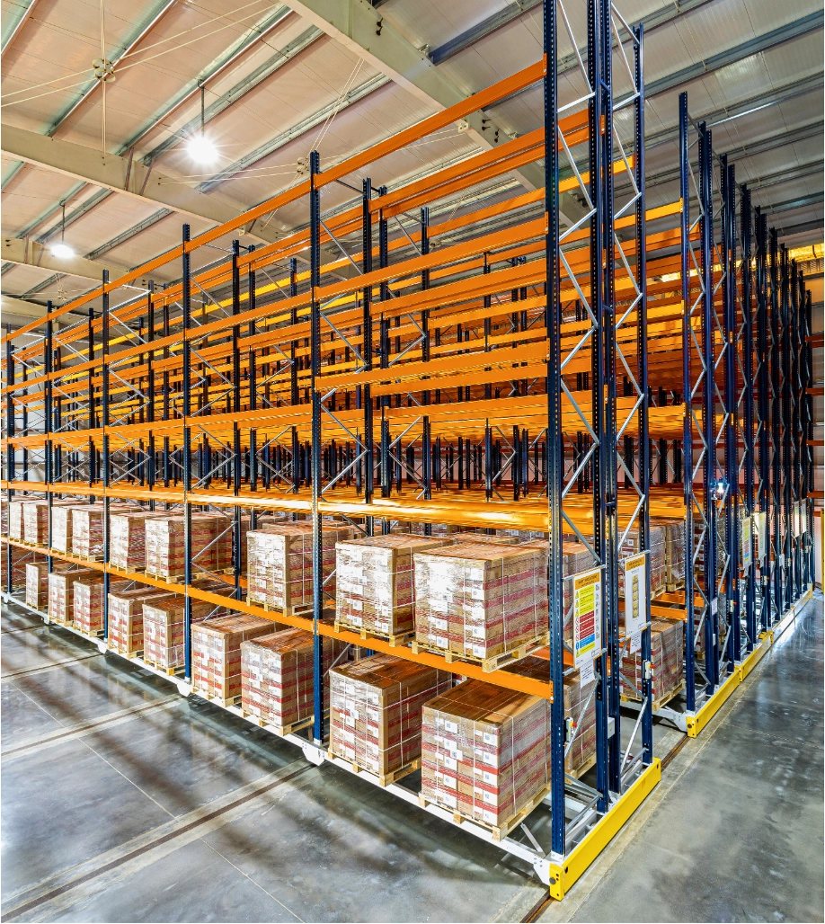 Mobile Pallet Racking